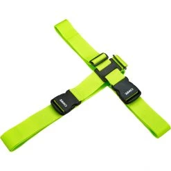 CAMPZ Crossed Luggage Strap applegreen