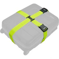 CAMPZ Crossed Luggage Strap applegreen -Packing Organisers Store campz crossed luggage strap applegreen 6