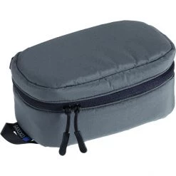 Cocoon Padded Cube beluga grey/lime inside