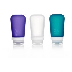Humangear GoToob 100ml 3-Pack transparent/violett/turquoise