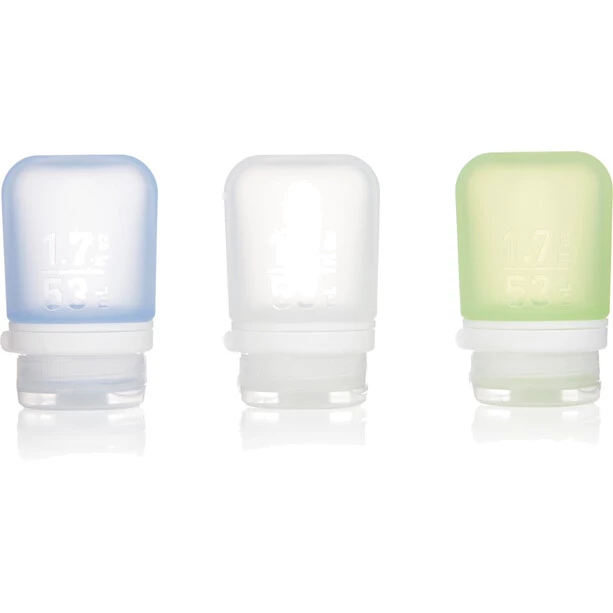 Humangear GoToob 53ml 3-Pack transparent/green/blue 1 Humangear GoToob 53ml 3-Pack transparent/green/blue