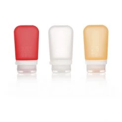 Humangear GoToob 74ml 3-Pack transparent/red/orange