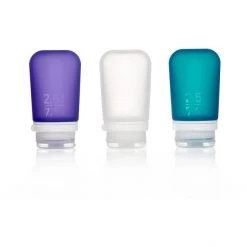 Humangear GoToob 74ml 3-Pack transparent/violett/turquoise