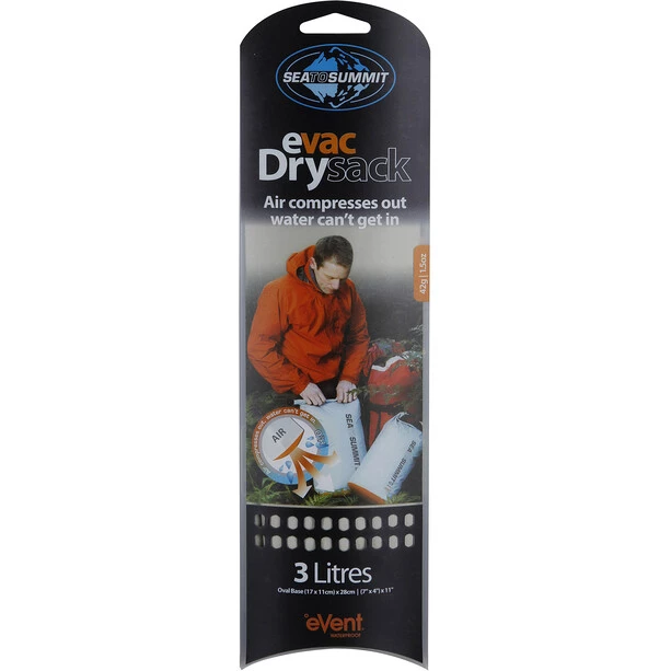 Sea to Summit eVac Dry Sack 3l grey 1 Sea to Summit eVac Dry Sack 3l grey