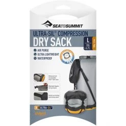 Sea to Summit Ultra-Sil eVent Compression Bag L grey 5 Sea to Summit Ultra-Sil eVent Compression Bag L grey -Packing Organisers Store sea to summit ultra sil event compression dry sack l grey 3